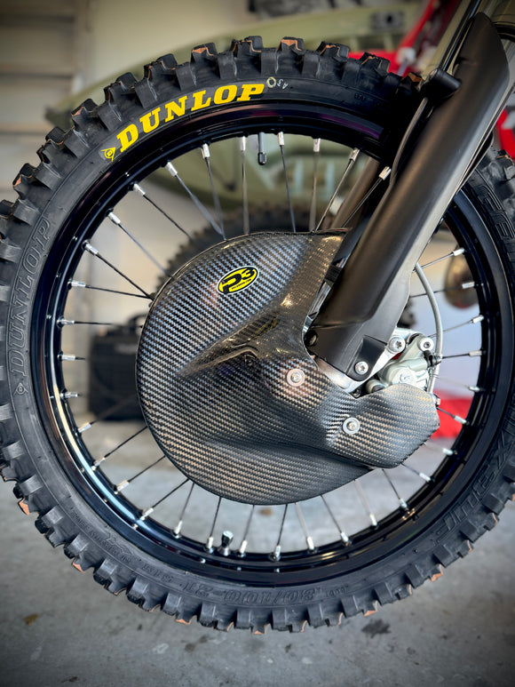 P3 Carbon Front Brake Guard | Stark Varg / Varg EX / SuperMoto | 2022 - 2026 (See Fitment Chart)