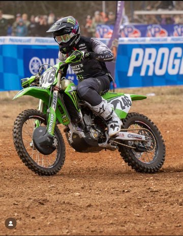 P3 Carbon Front Brake Guard | KX250 / 450 Models | 2019 - 2026 (See Fitment Chart) - 0