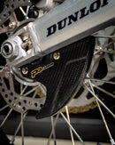 P3 Carbon Rear Brake Rotor Guard Honda | 2005 - 2026 (See Fitment Chart)-1