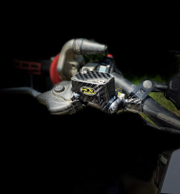 P3 Carbon KTM / Husqvarna / GasGas / Stark Front Brake Reservoir Protector | 2006 - 2026 (See Fitment Chart)