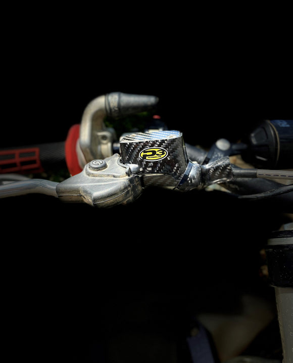 P3 Carbon KTM / Husqvarna / GasGas / Stark Front Brake Reservoir Protector | 2006 - 2026 (See Fitment Chart)