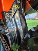 P3 Carbon Mud Flap & Shock Guard | KTM/HUSQ/GasGas | 2023 - 2024 Models (See Fitment Tab)
