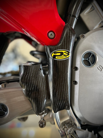 P3 Carbon Fiber Lower Frame Guards | Stark Varg / EX / SuperMoto (Set of 2) | 2022 - 2026