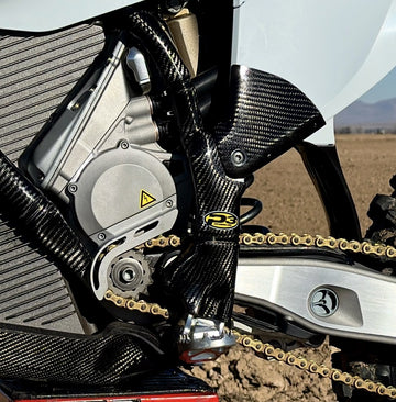 P3 Carbon Frame Guards | Stark Varg / EX / SuperMoto (Set of 2) | 2022 - 2026