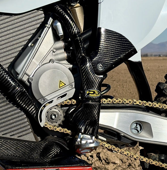 P3 Carbon Frame Guards | Stark Varg / EX / SuperMoto (Set of 2) | 2022 - 2026