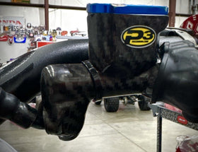 P3 Carbon Honda CRF450 R/RX/RWE Clutch Reservoir Protector | 2021 - 2026 (See Fitment Chart)