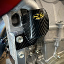 P3 Carbon Radiator Hose Cover Ducati Desmo | 450MX 2025 - 2026 | 450 EDX 2025 - 2026 |-1