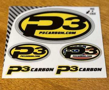 P3 Carbon Decal Set
