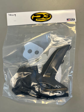 BLEMISHED GRADE B - P3 Carbon Fiber Frame Guards KTM | 2019-2023 (See Fitment Chart)