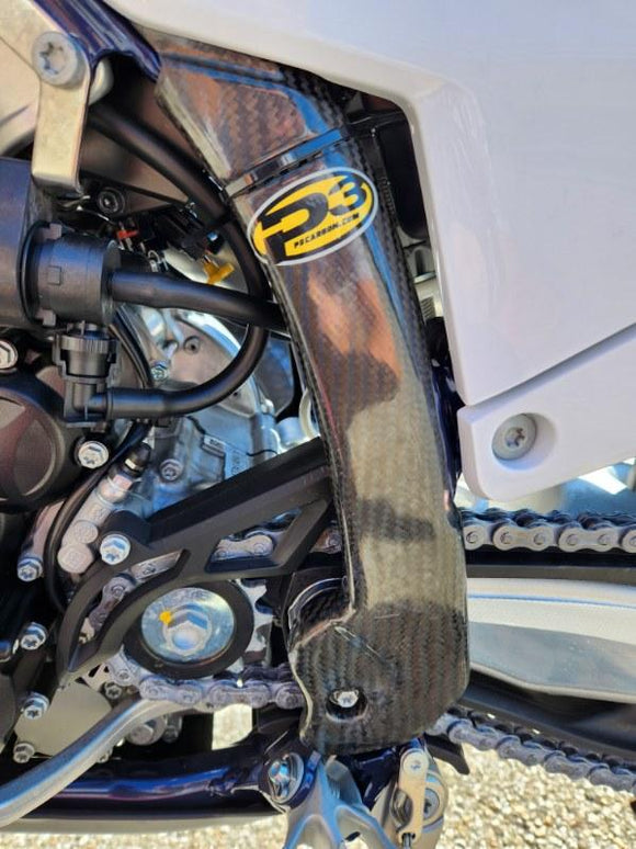 P3 Carbon Fiber Frame Guards Husqvarna 2023 - 2026 | Various Models (See Fitment Tab)