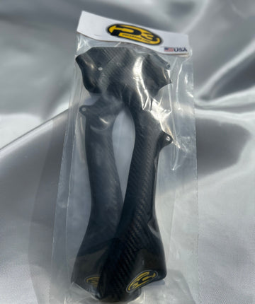 BLEMISHED GRADE B - P3 Carbon Fiber Frame Guards KTM 2016-2019 | HUSQ 2017-2023 | Various Models (See Fitment Tab)