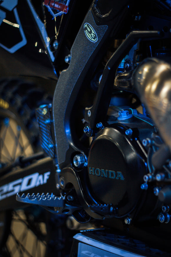 P3 Carbon Grip Guards Frame Protectors Honda CRF250 & CRF450 Models 2019 - 2022 (See Fitment Tab)