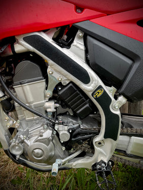P3 Carbon Grip Guards Frame Protectors Honda CRF250 & CRF450 Models 2021 - 2026 (See Fitment Tab) - 0