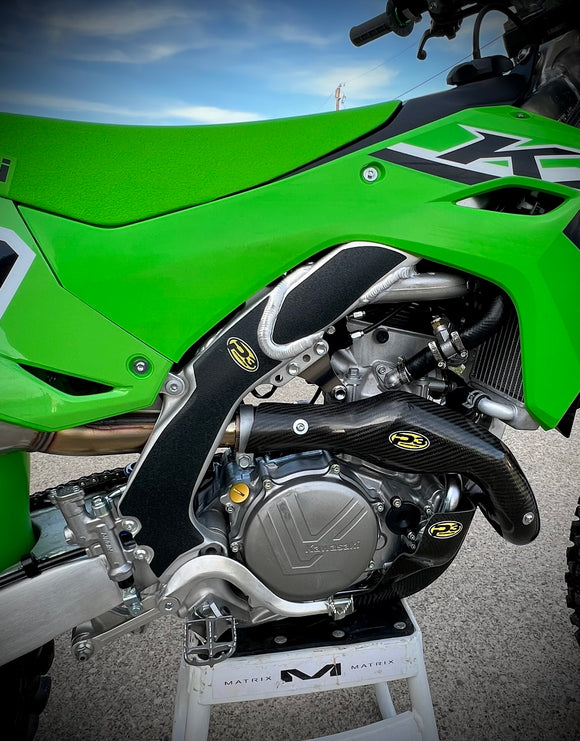 P3 Carbon Grip Guards Frame Protectors KX450 (X) 2024 - 2026 | KX250 (X) 2025 - 2026