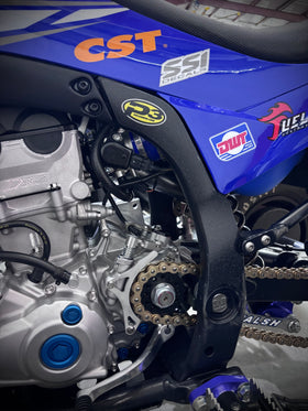 P3 Carbon Grip Guards Frame Protectors YFZ 450R 2009 - 2026 - 0