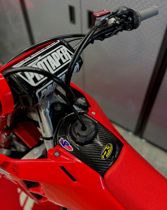 P3 Carbon Fuel Tank Cover | Honda CRF 250/450R/RWE | 2021 - 2026 (See Fitment Chart)