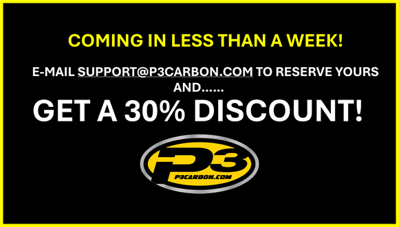 P3 Carbon Decal Protector (Set of 2) | Most Husqvarna Models  | 2023 - 2026 (See Fitment Chart)