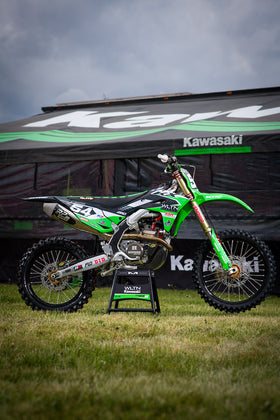 P3 Carbon Fiber Skid Plate KX250 / X 2025 - 2026 | NO Integrated Linkage Guard (See Product 306053 for Linkage Guard)