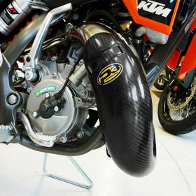 P3 Carbon Pipe Guard KTM 65 XC 2009 | 65 SX 2009-2015 | 65 SXS 2012-2014 |  65 SXS 2015 - 0