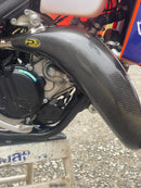 Carbon MAXCoverage Pipe Guard Stock KTM 125 SX/XC 2023 - 2026 | Husqvarna TC125 2023 - 2026 | GasGas MC125/150 2024 - 2026-3