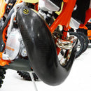 P3 Carbon Pipe Guard STOCK/FMF Gnarly | HUSA TE 250/300 2012-2014 | HUSQ TC 250 2014-2016 | TE 250/300 2014-2016 | KTM 250 SX/XC/XC-W 2011-2016 | 300 XC/XC-W 2011-2016-3