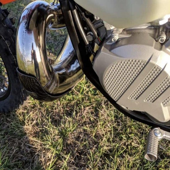 P3 Carbon Pipe Guard MAXCoverage Pro Circuit KTM/HQV 250/300 | 2020-2022 (See Fitment Chart)