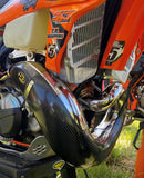 P3 Carbon Pipe Guard MAXcoverage KTM/HQV/GASGAS 250/300 | NEW FMF FATTY-PLEASE READ DESCRIPTION BELOW!  | 2021-2023-1