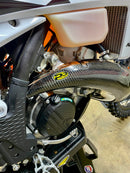 P3 Carbon Pipe Guard MAXCoverage KTM / Husqvarna / GasGas 250/300 Models | 2023 - 2026 (See Fitment Chart)-13