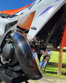 P3 Carbon Pipe Guard MAXCoverage KTM / Husqvarna / GasGas 250/300 Models | 2023 - 2026 (See Fitment Chart)-9