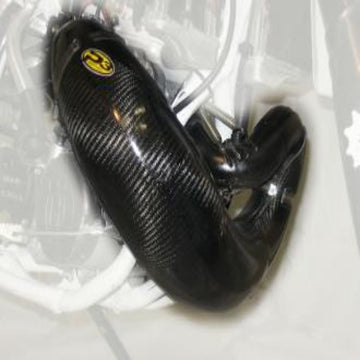 P3 Carbon Pipe Guard FMF Gnarly Husqvarna WR 250/300  2007-2014