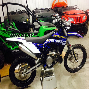 P3 Carbon Pipe Guard Stock/FMF: Sherco SC 250/300 2014-2020 | SE250/300 2014-2020 - 0