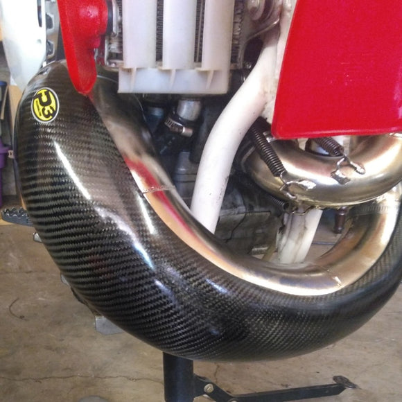 P3 Carbon Pipe Guard Honda CR500AF PC | 1989-2014