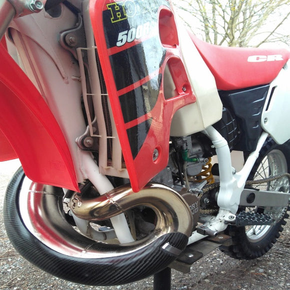 P3 Carbon Pipe Guard Honda CR500AF PC | 1989-2014