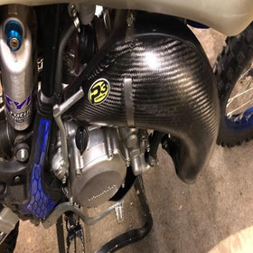P3 Carbon Pipe Guard Yamaha YZ85 | 2019 - 2026