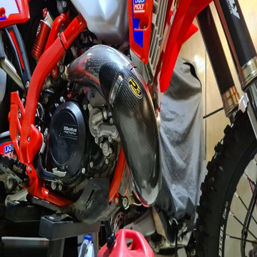 P3 Carbon Pipe Guard Beta 250/300 RR/RX/X-PRO Enduro & Racing | 2019 - 2026 (For MAXCoverage See Product 109065)
