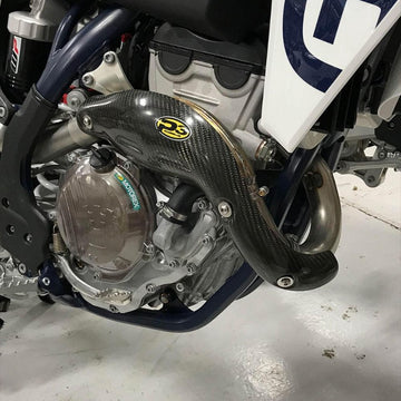 P3 Carbon Heat Shield Husqvarna FC250 | 2019-2022