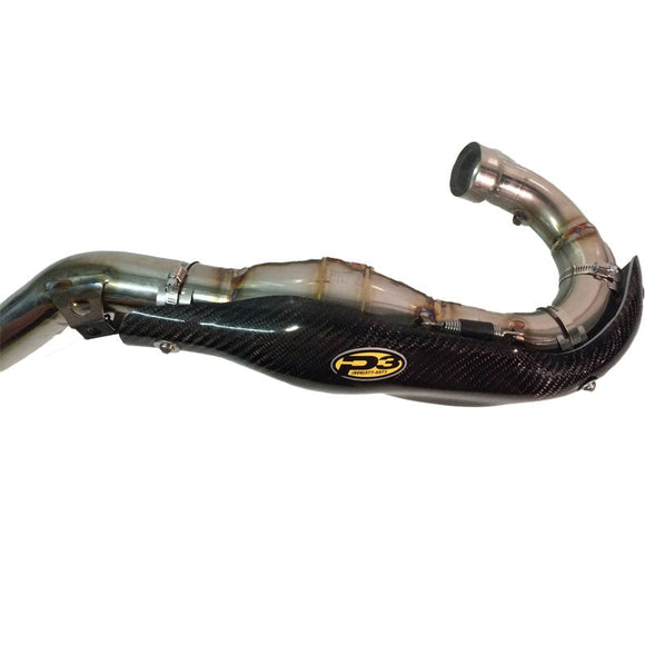 P3 Carbon Heat Shield FMF MegaBomb 2012-2016 | Husaberg | KTM | Husqvarna 450-500 Models (See Fitment Chart)