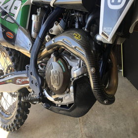 P3 Carbon Heat Shield HUSQ FX 450 2019-2022 | HUSQ FS/FC 450 2019-2022 | HUSQ FC450 ROCKSTAR 2018-2021