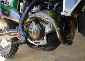 P3 Carbon Heat Shield  KTM 450 XC-F 2019-2022 | KTM 450 SX-F 2019-2022 | KTM 450 SX-F Factory Edition 2018-2021