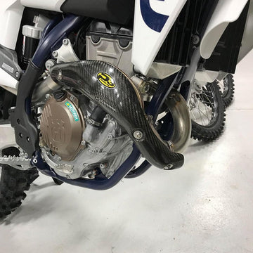 P3 Carbon Heat Shield Husqvarna FX 350 2019-2022 | FC 350 2019-2022 - 0