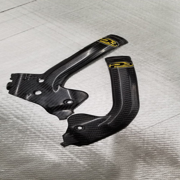 P3 Carbon Fiber Frame Guards KTM / Husqvarna / GasGas 85 | 2018-2024 (See Fitment Tab)