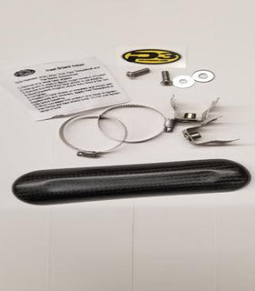 P3 Carbon Universal Heat Shield 7"