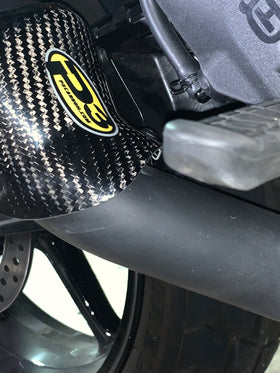 P3 Carbon Exhaust Guard | Husqvarna 701 Vitpilen / Svartpilen | 2018-2023