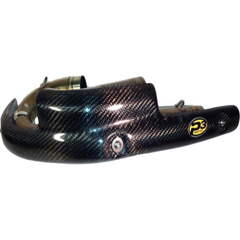 P3 Carbon Heat Shield Husqvarna TC 250 Akrapovic 2012-2014