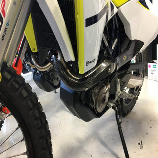 P3 Carbon Heat Shield Husqvarna 701 Enduro/Supermoto | 2016-2023 (Boot Guard: Go To Product 203083)