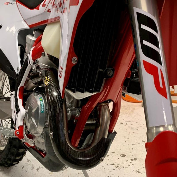 P3 Carbon Heat Shield MAXCoverage: GasGas EX / MC 450F | 2021 - 2023