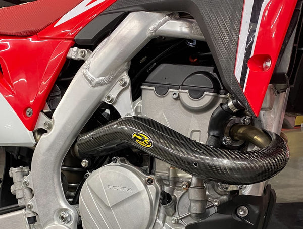 P3 Carbon 2-Piece Heat Shield | Honda MAXCoverage CRF250R/250RX | 2019-2021