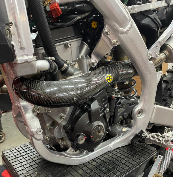 P3 Carbon 2-Piece Heat Shield | Honda MAXCoverage CRF250R/250RX | 2020 - 2021