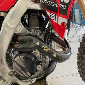 P3 Carbon Heat Shield Honda MAXCoverage CRF450R/RX | 2019-2020