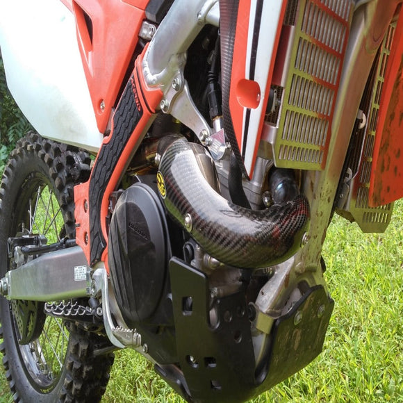P3 Carbon Heat Shield FMF Megabomb: Honda MAXCoverage CRF450L/RL/450X | 2019 - 2023